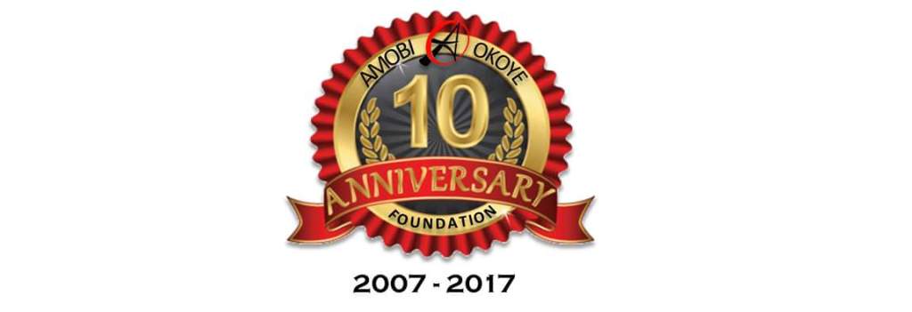 The Amobi Okoye Foundation is turning&nbsp;10!